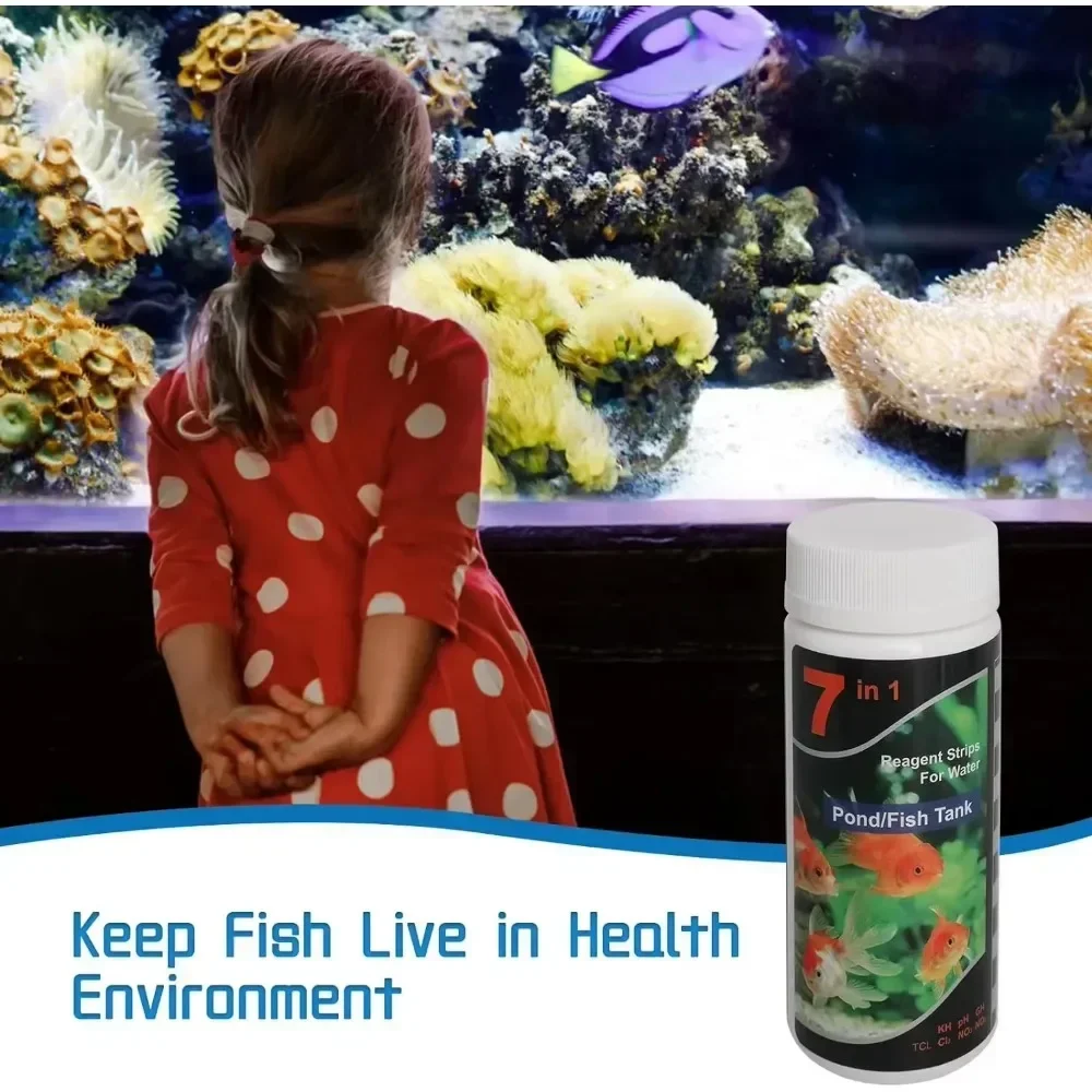 Marine Aquarium Water Test Kit - Nouvelle piscine Aquarium eau PH bandelettes