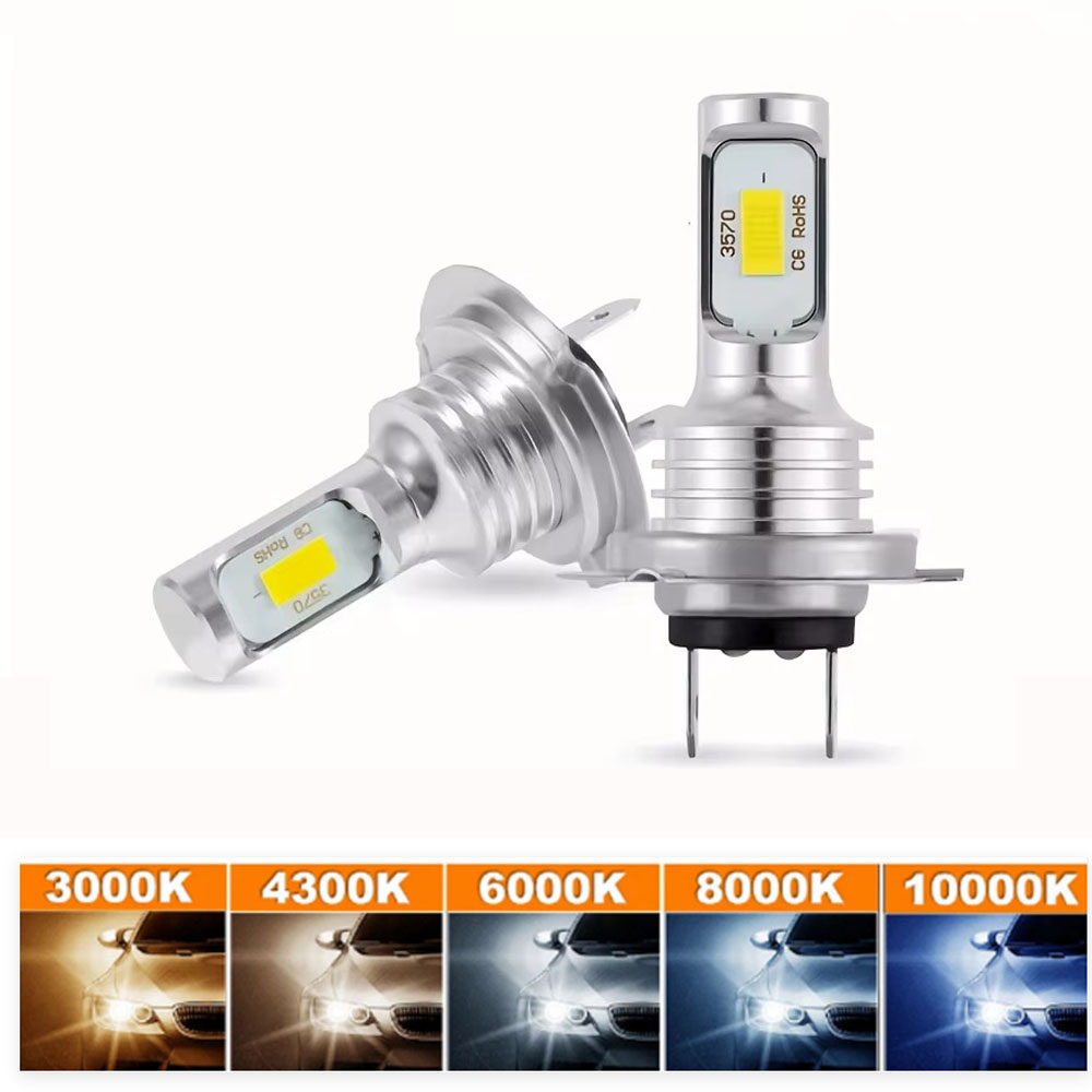 Actinic Blue Led - 2 ampoules LED H7 H4 8000K