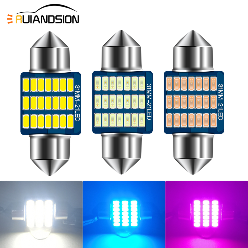 Actinic Blue Led - 2 pièces DE3175 Ampoule LED Festoon