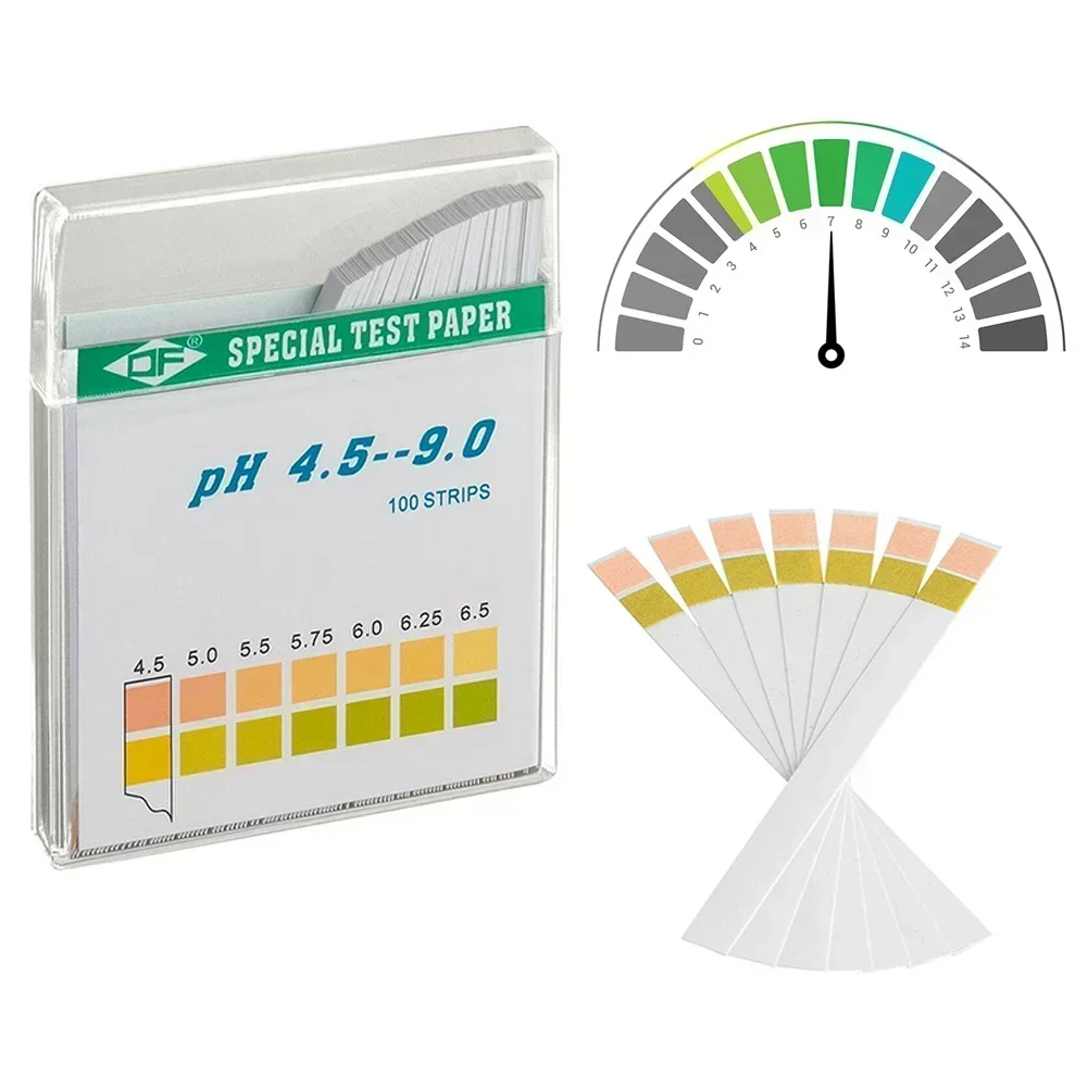 100 pcs/pack PH valeur bande d - Marine Aquarium Water Test Kit avis et prix