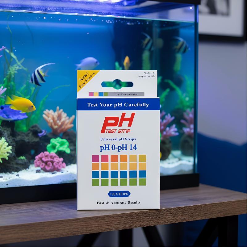 100 Bandelettes de Test de pH  - Marine Aquarium Water Test Kit avis et prix