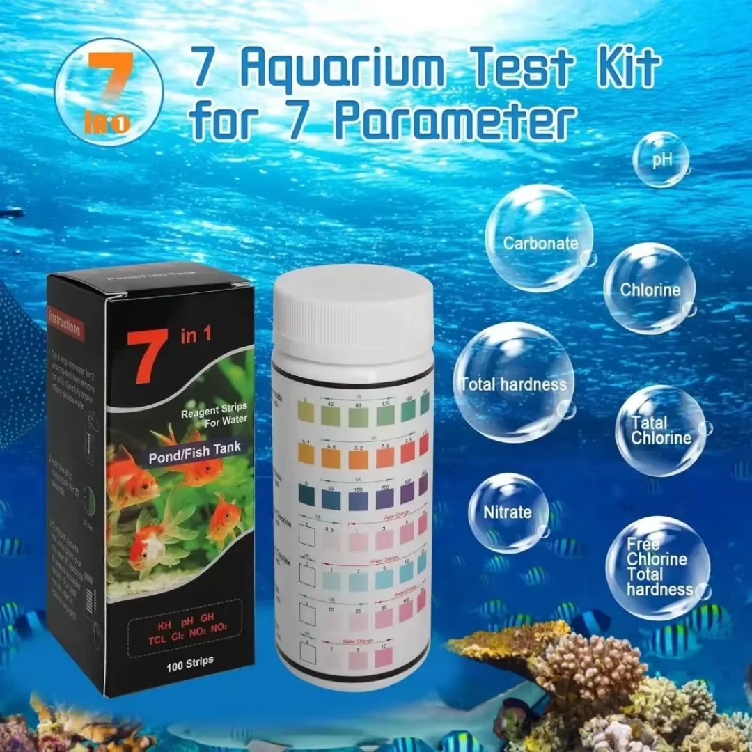 Kit de bandelettes de test de  - Marine Aquarium Water Test Kit avis et prix