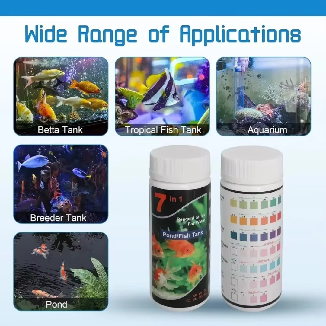 Kit de bandelettes de test de  - Marine Aquarium Water Test Kit avis et prix