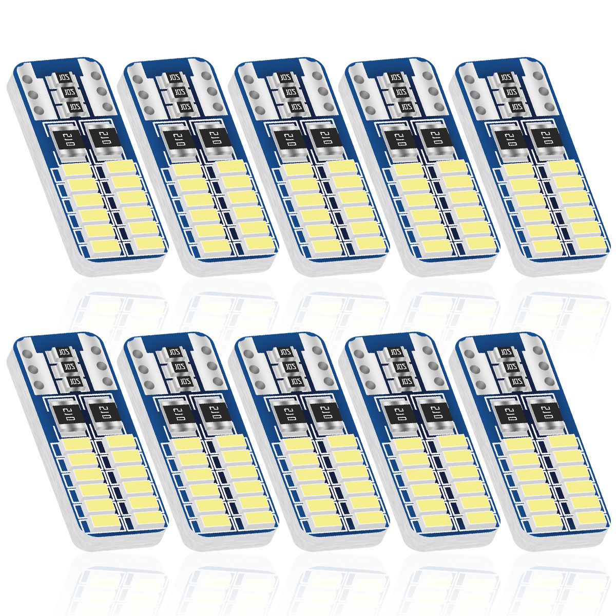 2/6/10/20 pièces T10 W5W LED l - Actinic Blue Led avis et prix