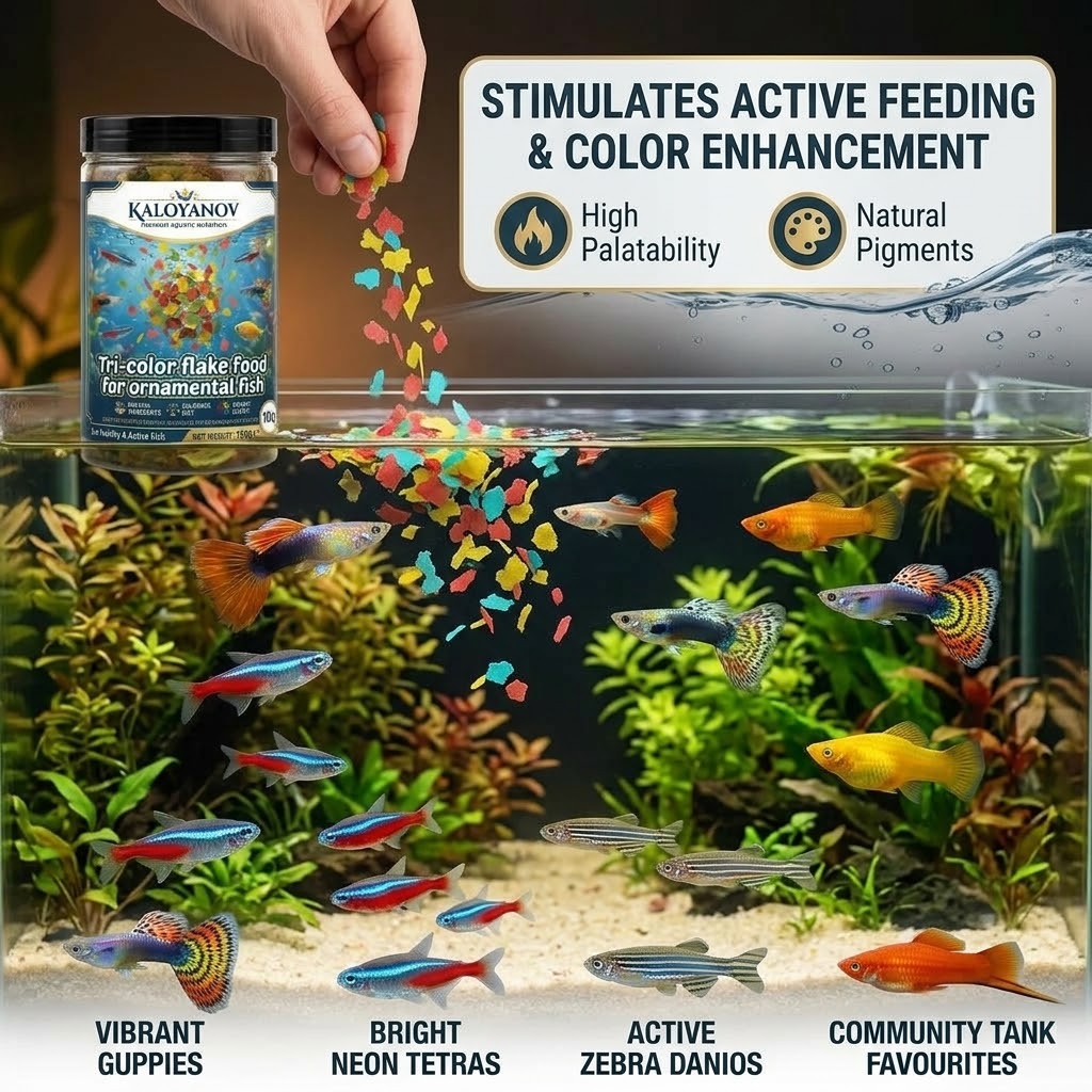 Nourriture pour poissons en fl - Tetra Food Tropical Flakes avis et prix