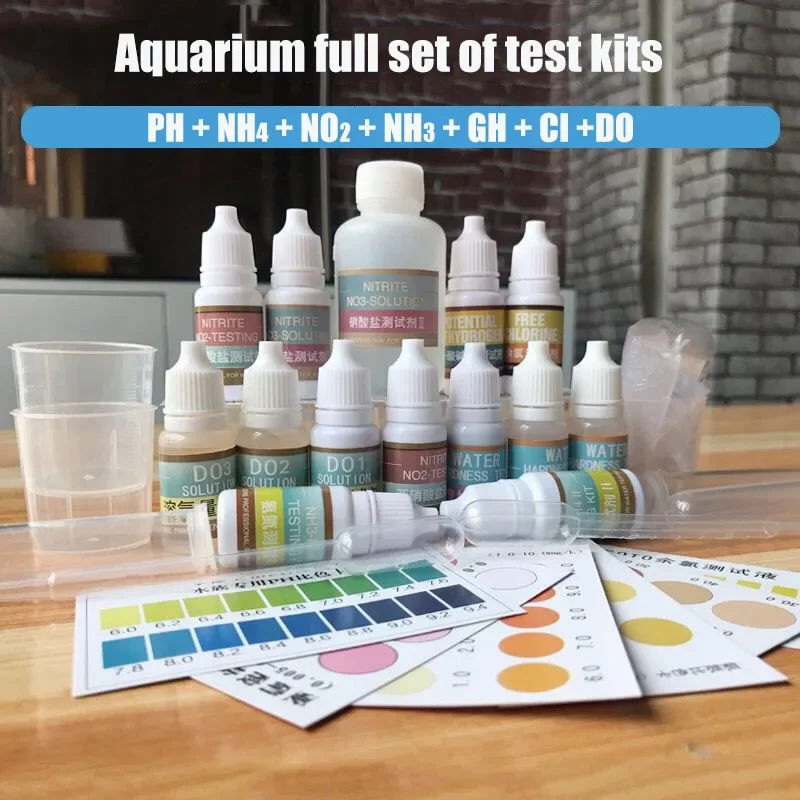 PH NH4 NO2 NO3 GH CI H2S DO vé - Marine Aquarium Water Test Kit avis et prix